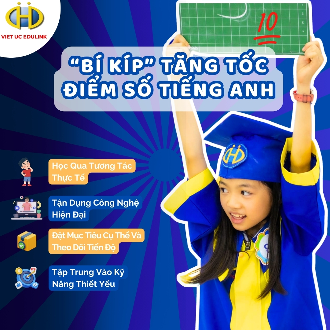Tăng tốc điểm số tiếng anh dành cho học sinh