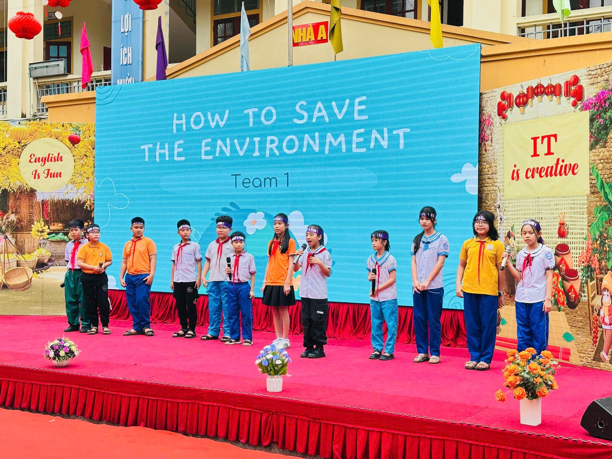 Trung tâm Ngoại ngữ Việt Úc 3 vinh dự được đồng hành cùng "Ngày hội Tiếng Anh – Tin học" dành cho học sinh Tiểu học thành phố Vinh, năm học 2024 - 2025